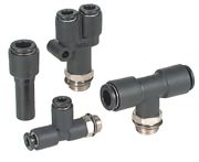 ฟิตติ้งลม ข้อต่อลม Antistatic One-touch Fittings KA SMC
